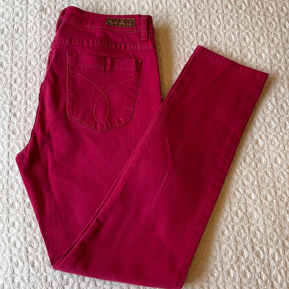 Calvin Klein Jeans 👖 “Legging”, Hot pink/magenta, size 32/14